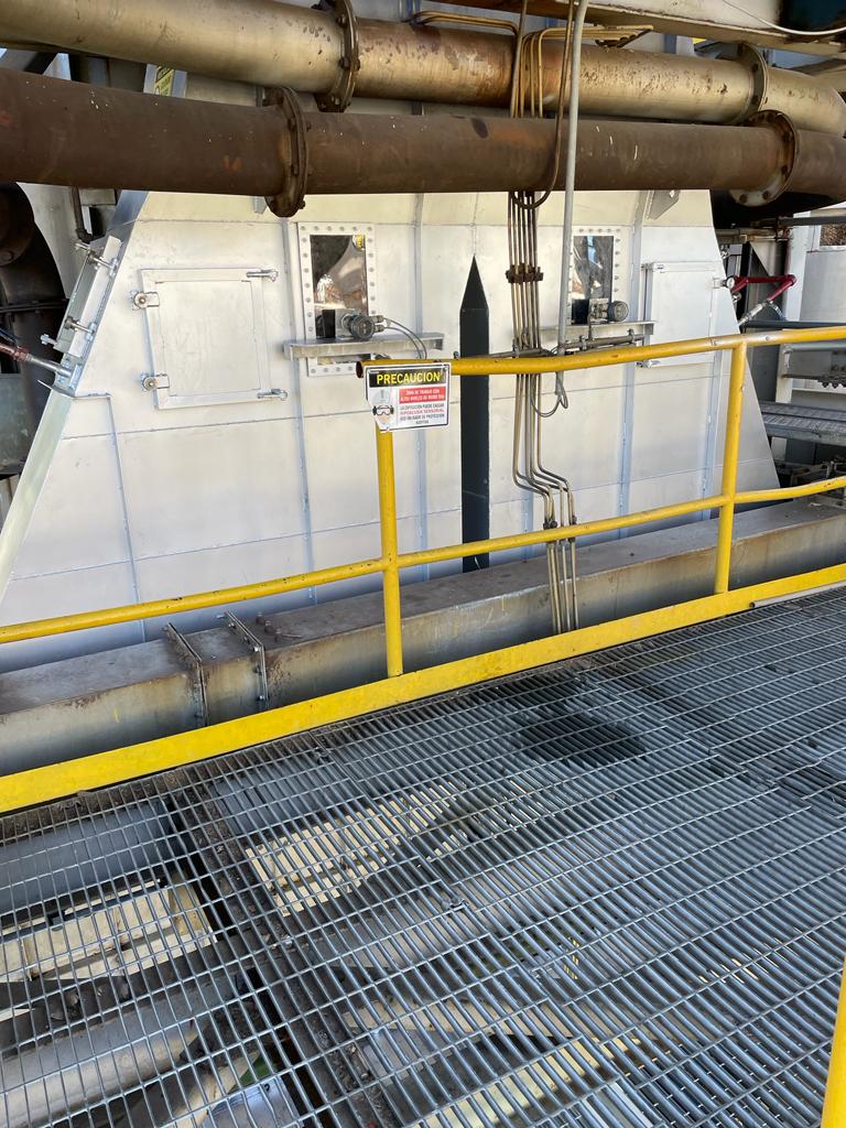 Fabricación y Cambio de Chute de Planta Termica Masisa