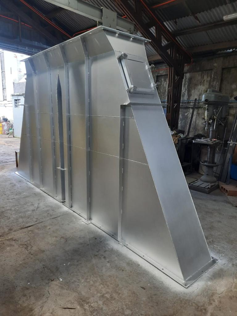 Fabricación y Cambio de Chute de Planta Termica Masisa