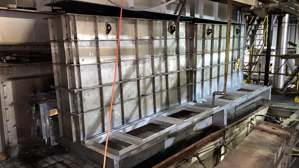 Fabricación y Cambio de Chute de Planta Termica Masisa