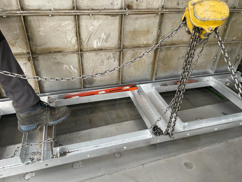 Fabricación y Cambio de Chute de Planta Termica Masisa