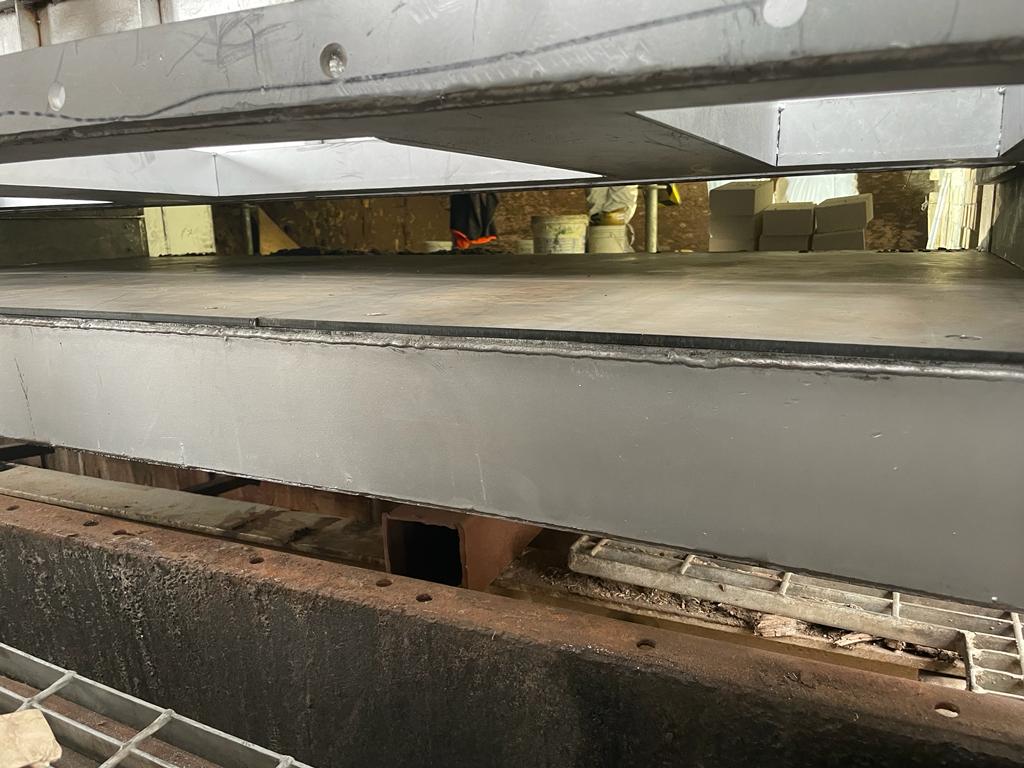 Fabricación y Cambio de Chute de Planta Termica Masisa