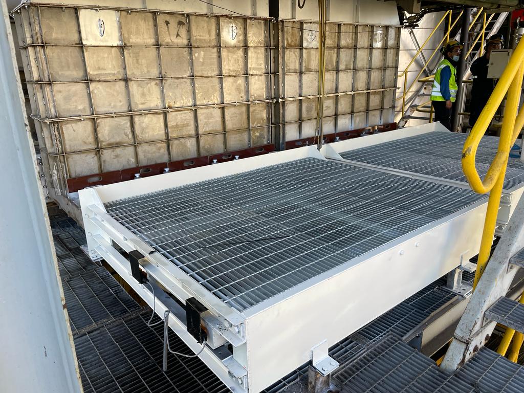 Fabricación y Cambio de Chute de Planta Termica Masisa