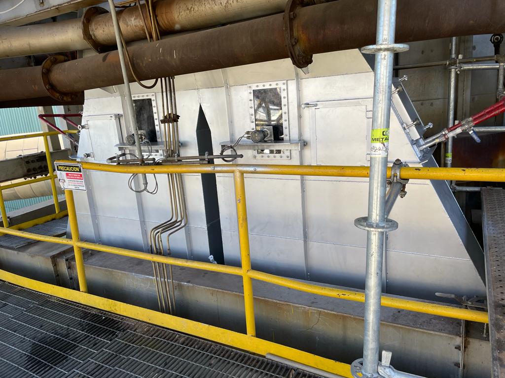 Fabricación y Cambio de Chute de Planta Termica Masisa