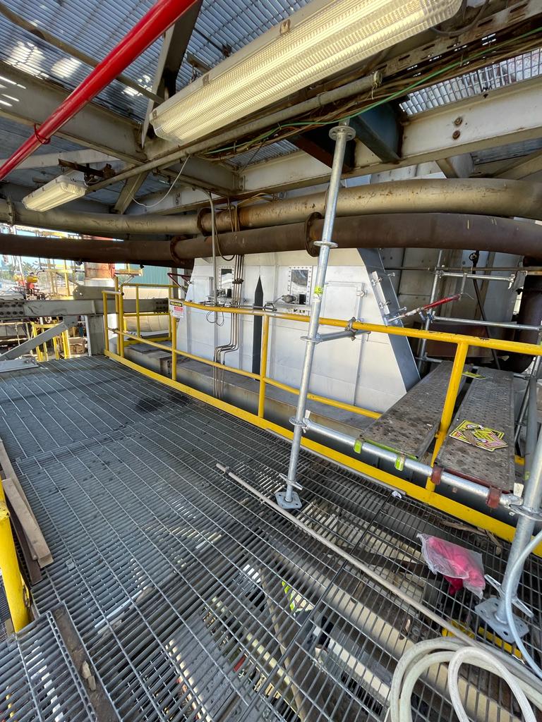 Fabricación y Cambio de Chute de Planta Termica Masisa