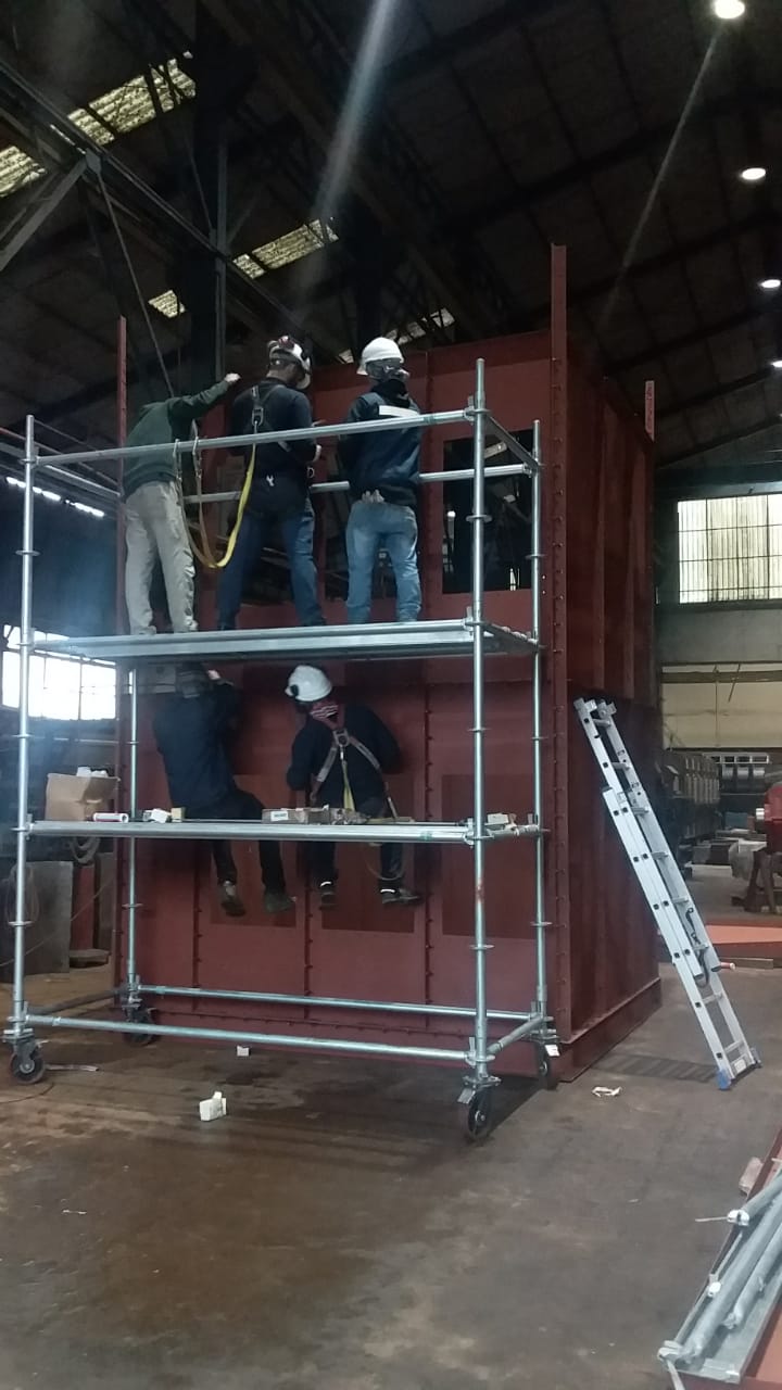 Fabricación y Montajes de Filtro Captador de polvo Planta Masisa Mapal