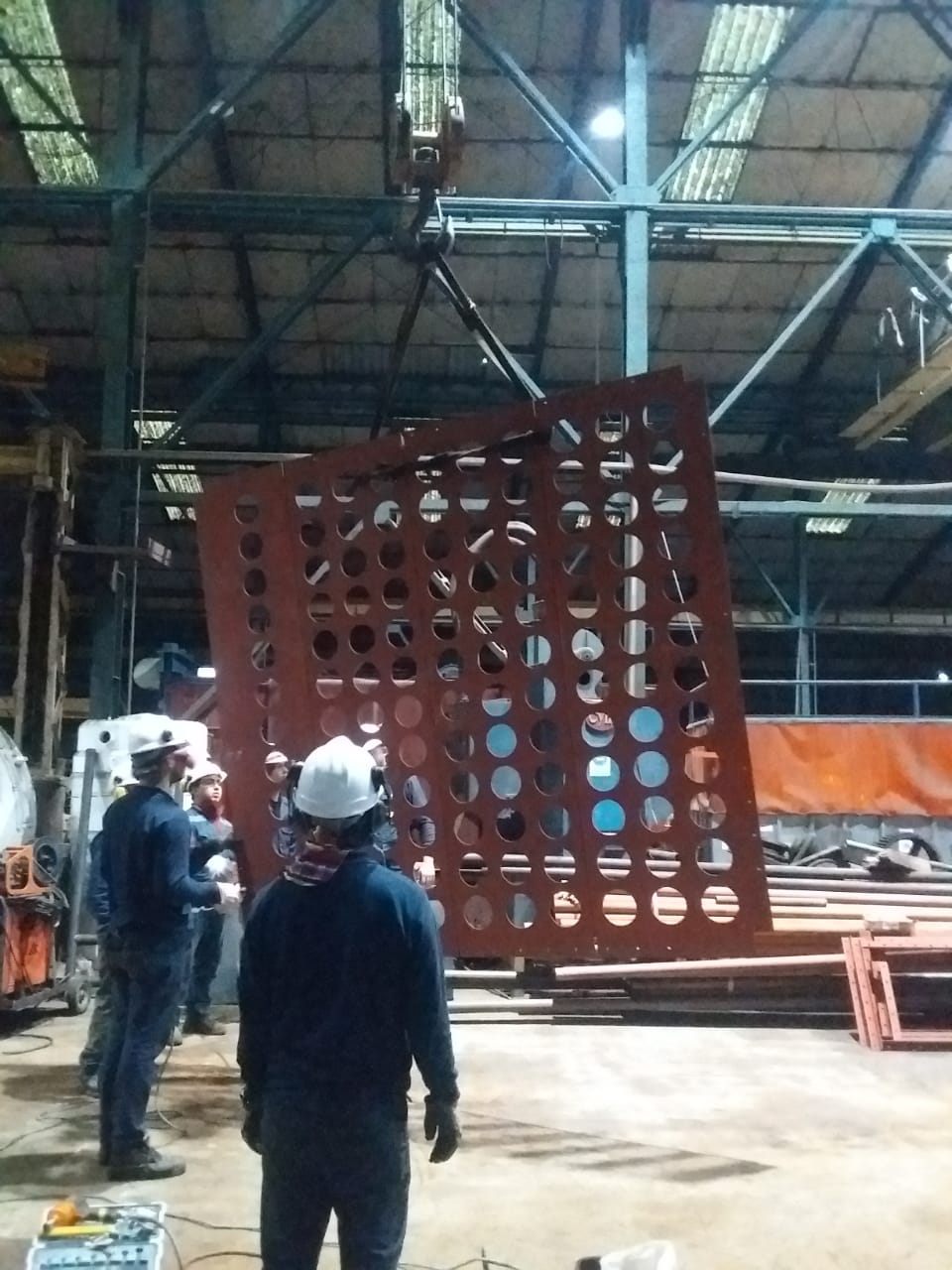 Fabricación y Montajes de Filtro Captador de polvo Planta Masisa Mapal