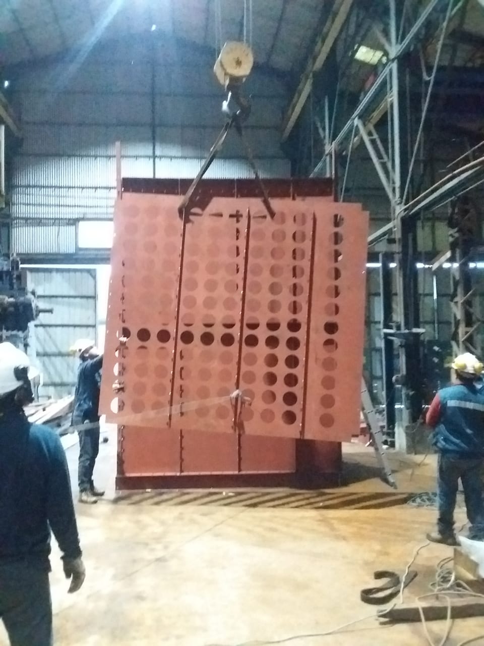 Fabricación y Montajes de Filtro Captador de polvo Planta Masisa Mapal