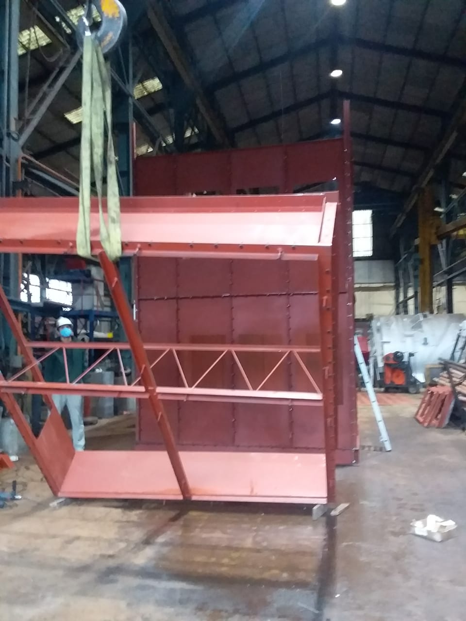 Fabricación y Montajes de Filtro Captador de polvo Planta Masisa Mapal