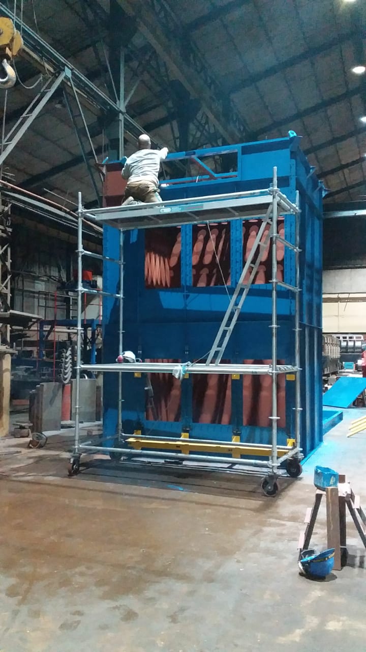Fabricación y Montajes de Filtro Captador de polvo Planta Masisa Mapal