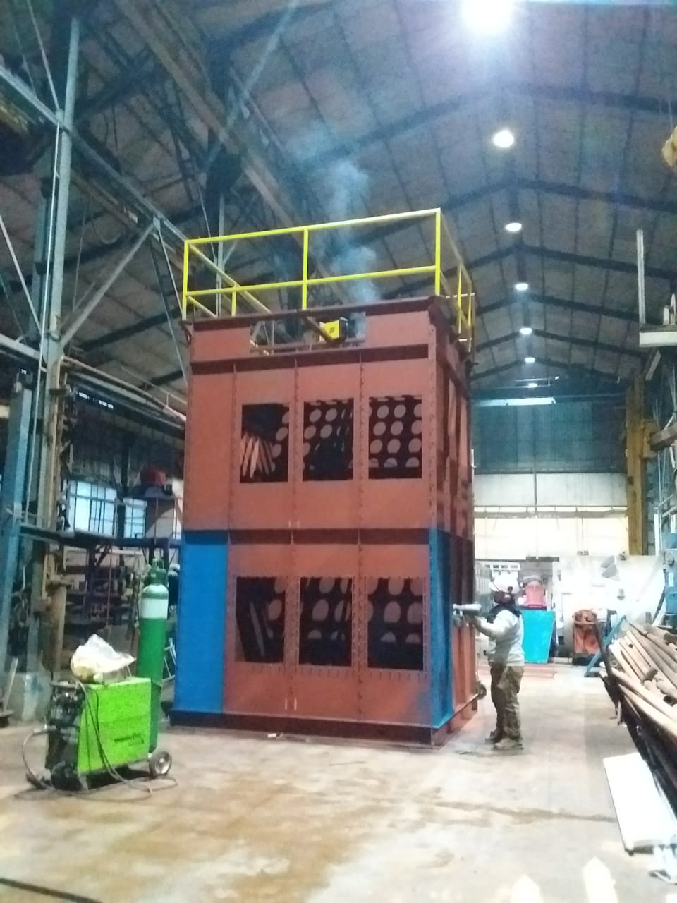 Fabricación y Montajes de Filtro Captador de polvo Planta Masisa Mapal