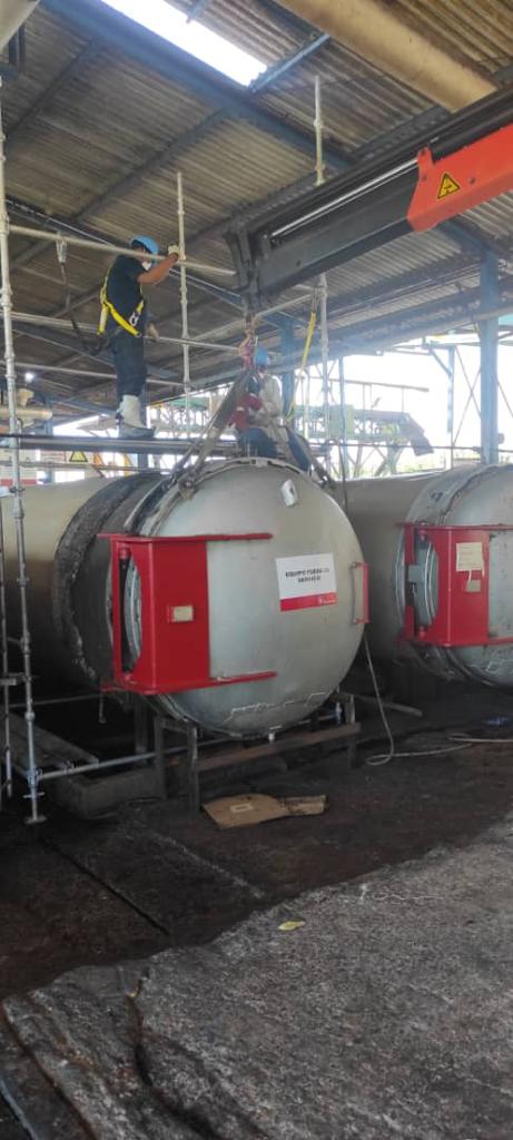 Reconstruccion de compuertas de enclaves Apc Palmonagas