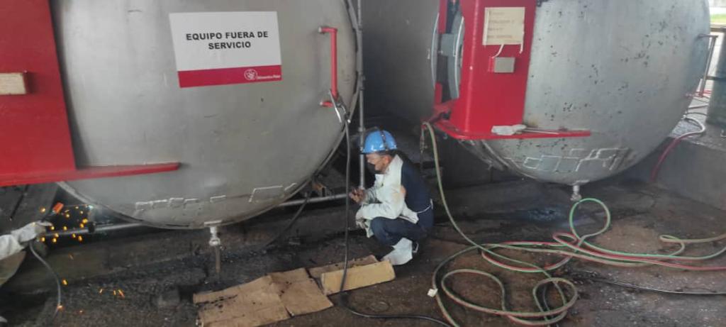 Reconstruccion de compuertas de enclaves Apc Palmonagas