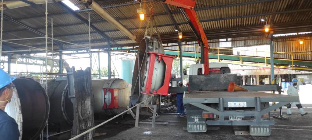 Reconstruccion de compuertas de enclaves Apc Palmonagas