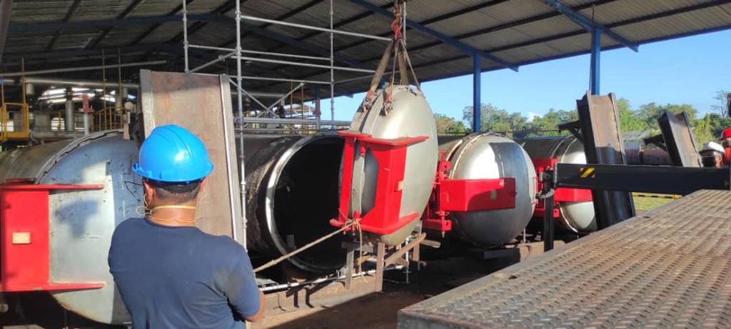 Reconstruccion de compuertas de enclaves Apc Palmonagas