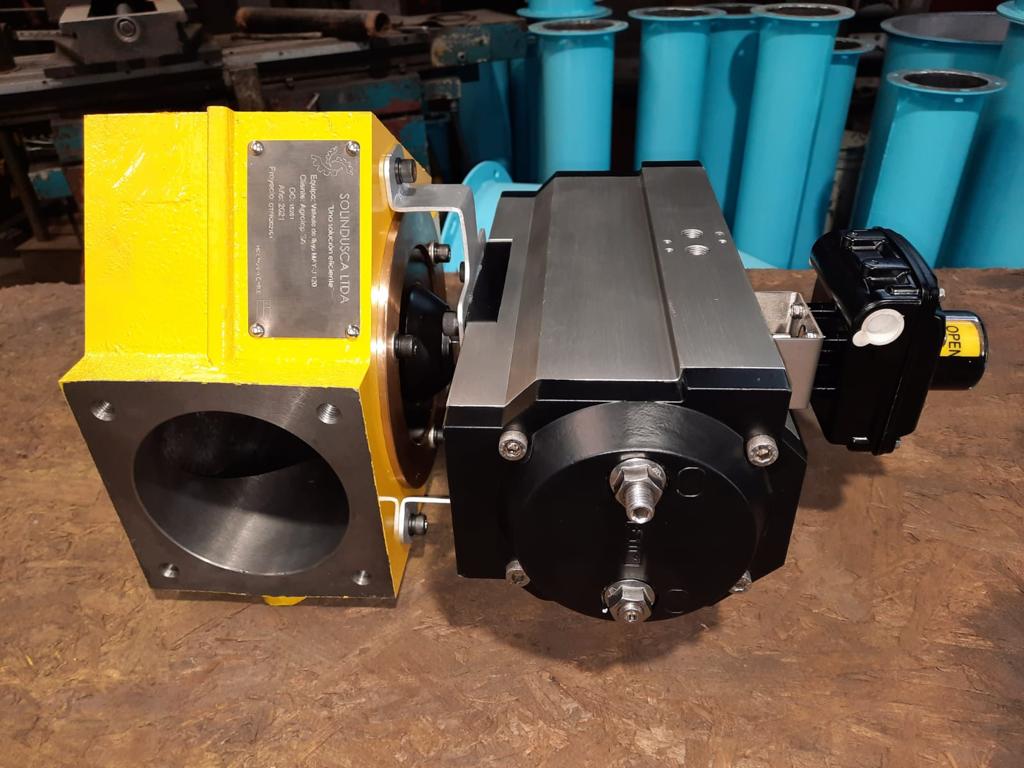 Rediseño y Fabricación de Válvula Desvió Planta Avenatop