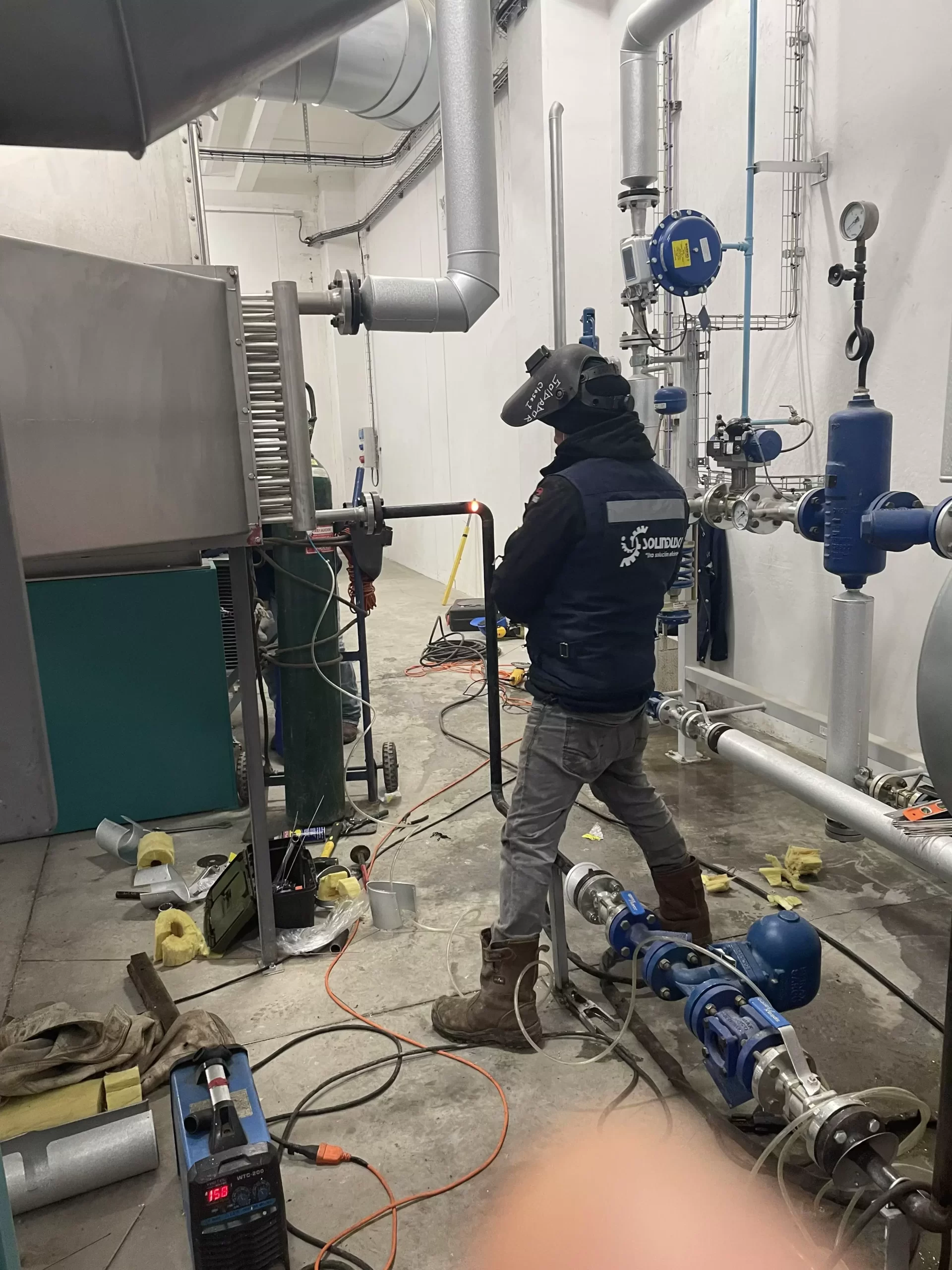 Ingeniería e instalación de Piping vapor y condensador planta Avenatop Coihue