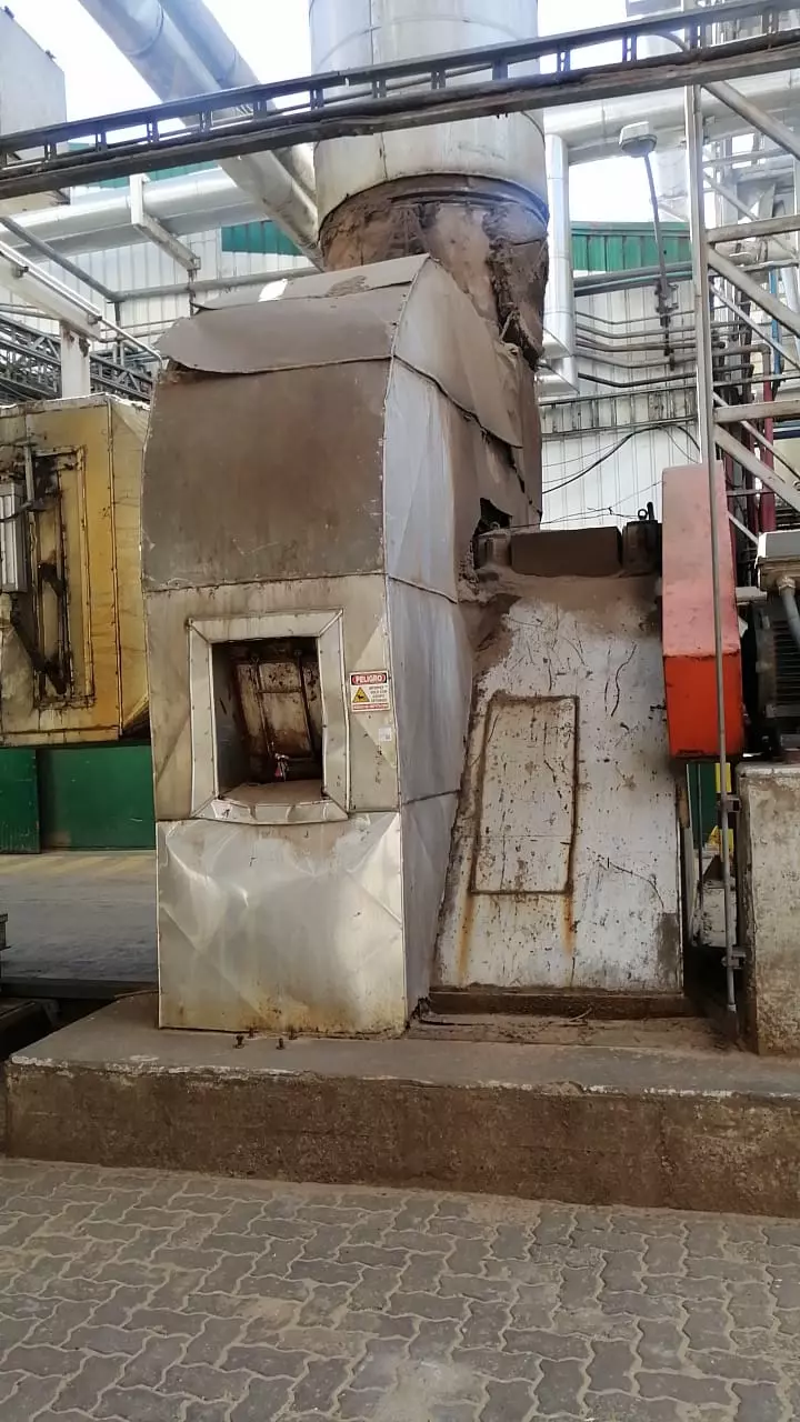 Fabricación y Cambio de Ventiladores Z41 y Z26 de proceso Planta Mapal Masisa