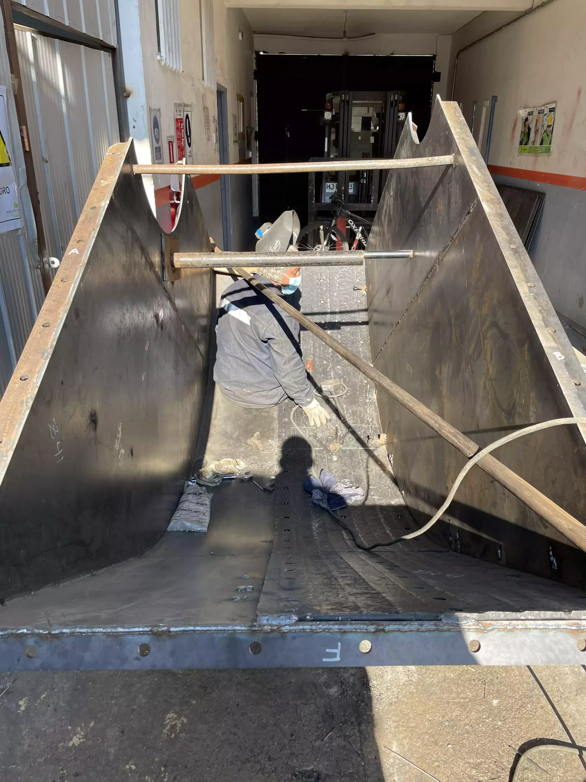 Fabricación y Cambio de Ventiladores Z41 y Z26 de proceso Planta Mapal Masisa