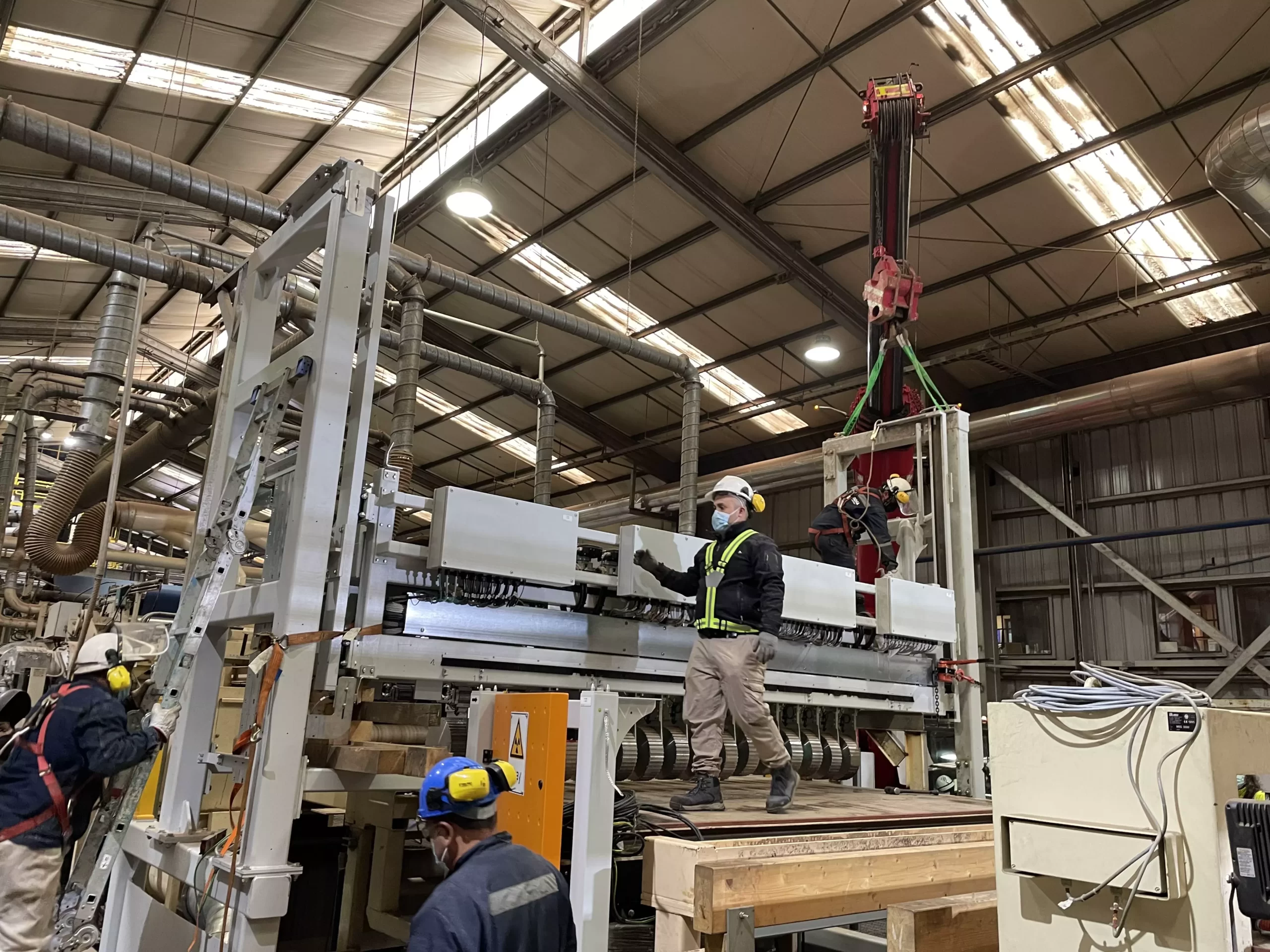 Proyecto Montaje Mecánico Formator Dieffensor Masisa Cabrero