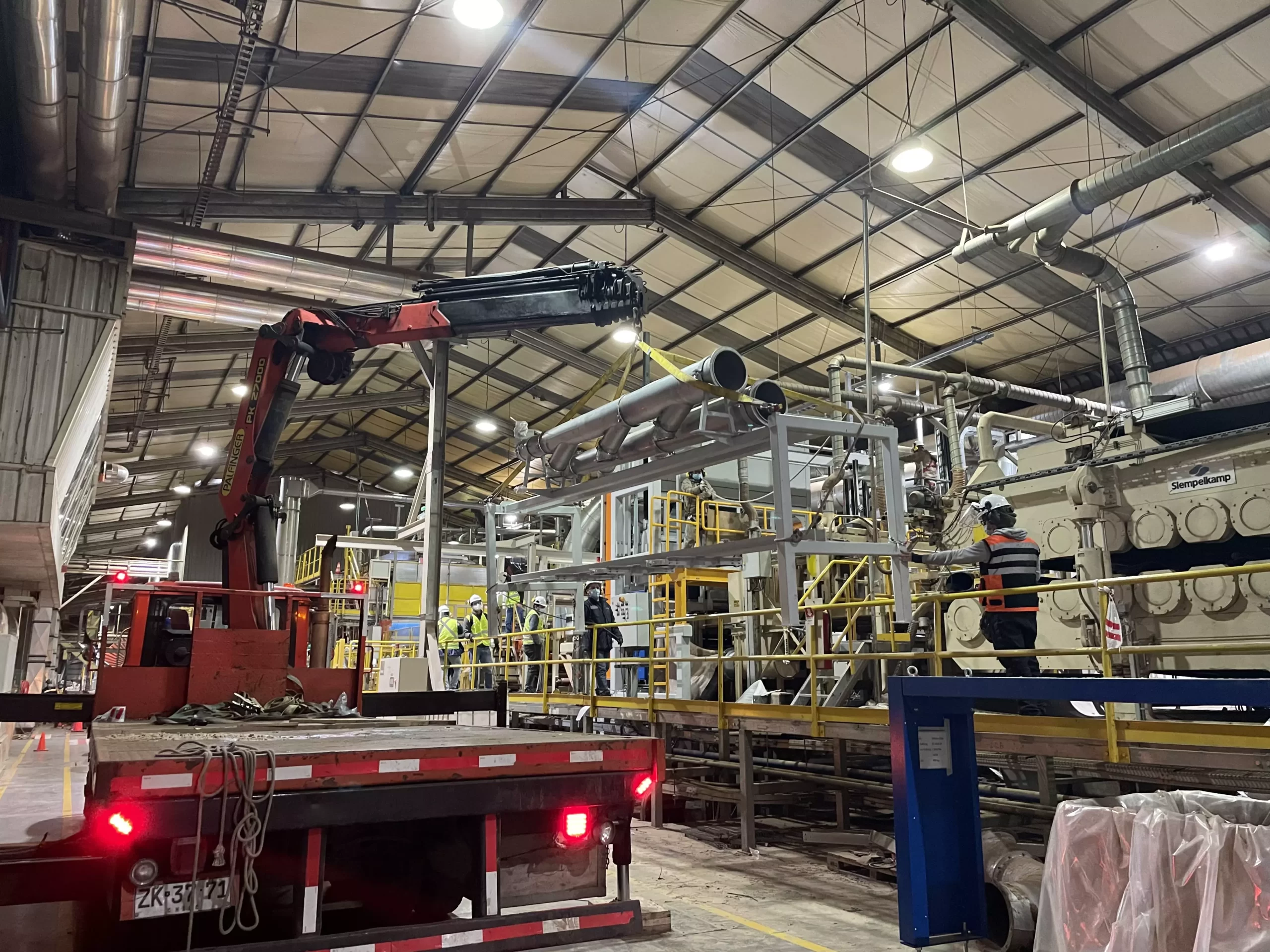 Proyecto Montaje Mecánico Formator Dieffensor Masisa Cabrero